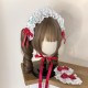 Tatata Grotesque Miss Strawberry JSK(Pre-Order/2 Colours/Full Payment Without Shipping)